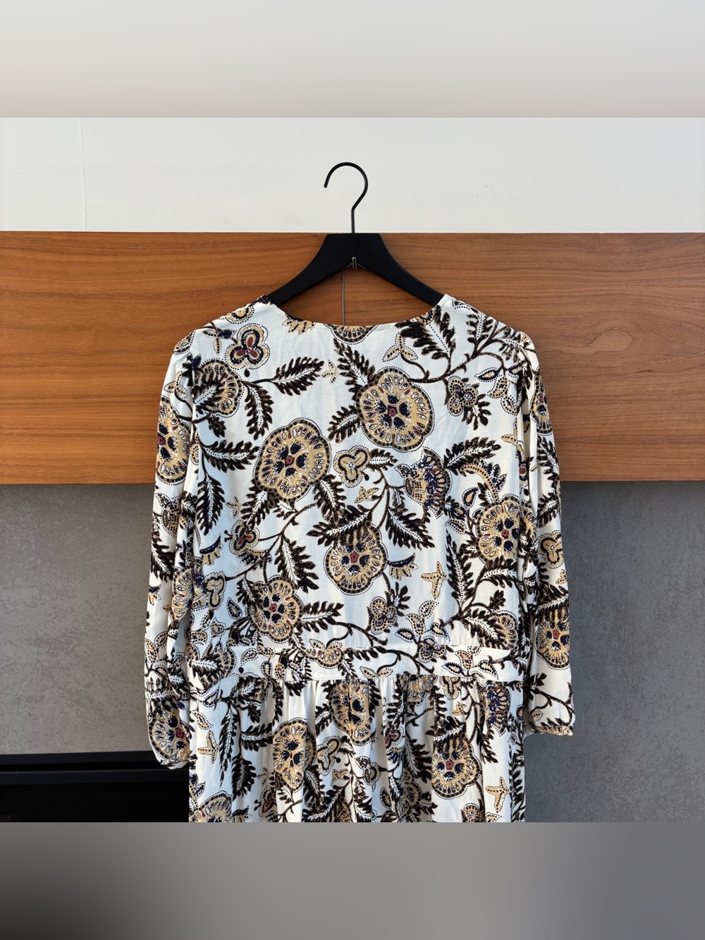 Ba&Sh Volver Robe Dress, Size L - Picture 12 of 13
